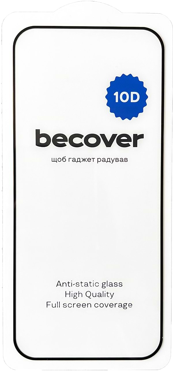Фото - Захисне скло для смартфону BeCover for Tecno Spark Go 1 (KL4) 10D Black (712724)