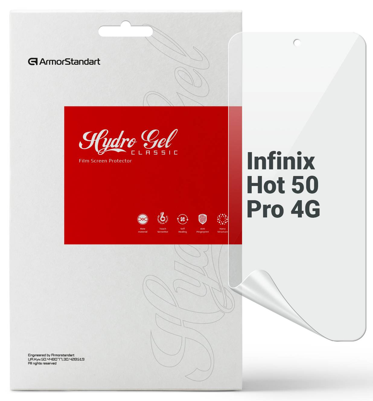 Захисна плівка для смартфону Armorstandart for Infinix Hot 50 Pro 4G (ARM80920)