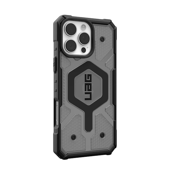 Фото - Чохол для смартфону UAG for iPhone 16 Pro Max, Pathfinder Clear Magsafe, Ash (114465113131)
