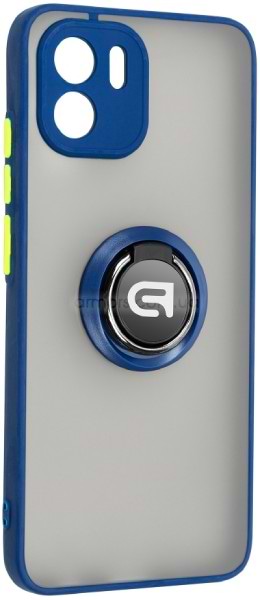 Чехол для смартфона Armorstandart Frosted Matte Ring for Xiaomi Redmi A2 Navy Blue (ARM68376) - Фото 1