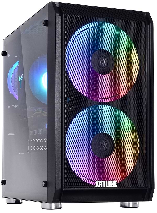 Фото - Системний блок QUBE QB Ryzen 5 5600 RTX 4060 Ti 16GB NM 3241 (Ryzen55600RTX4060Ti16GBNM3241)