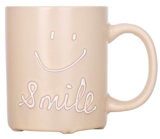 Чашка Limited Edition Smile Smile 330 мл Yellow (JH6634-1) - Фото 1