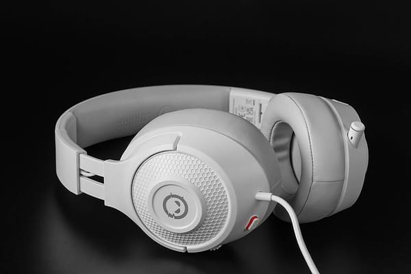 Фото - Гарнітура дротова ігрова Lorgar Noah 101 Gaming 3.5mm White (LRG-GHS101W)