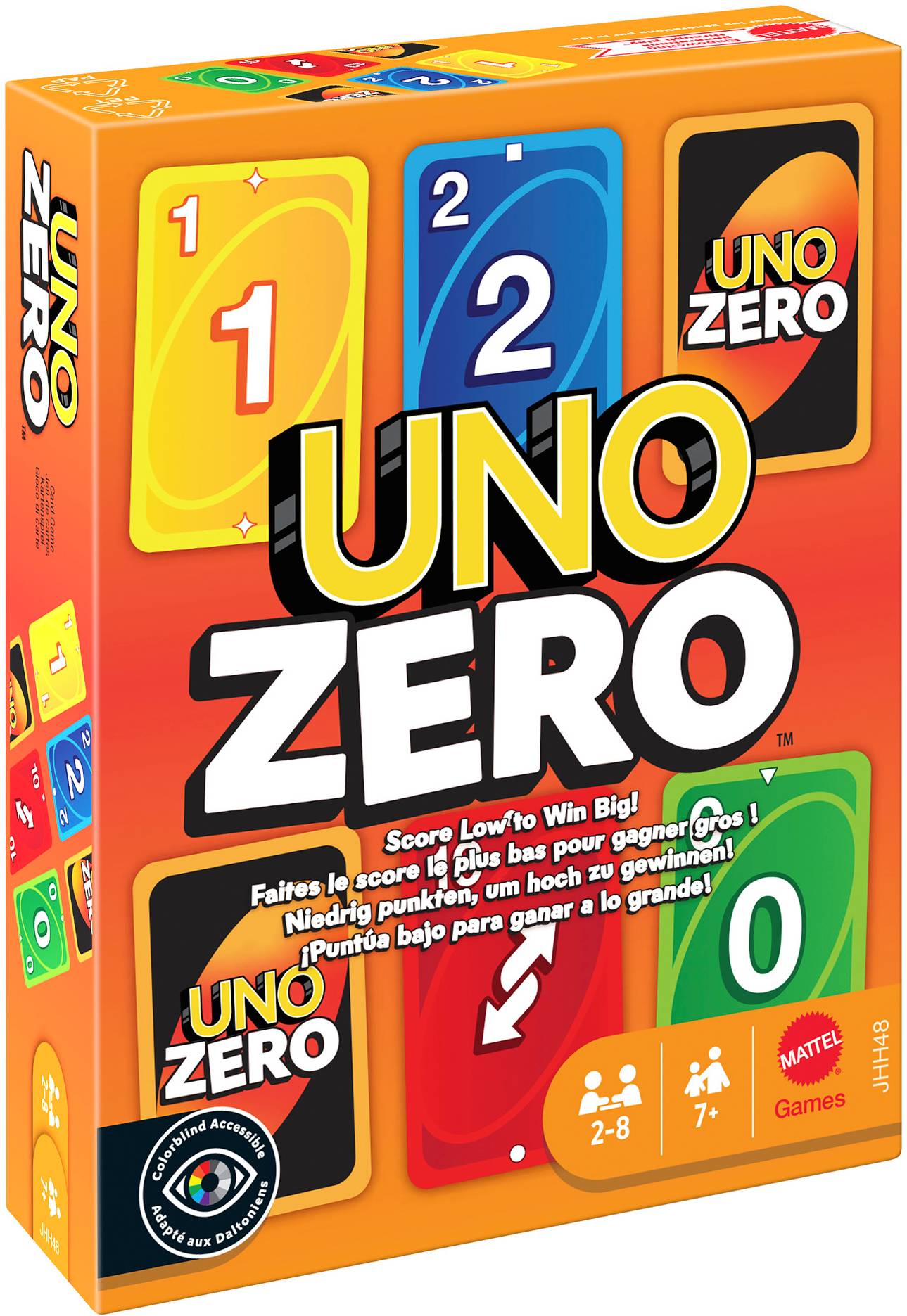 Настільна гра карткова (8+) UNO UNO "Zero" (JHH48)