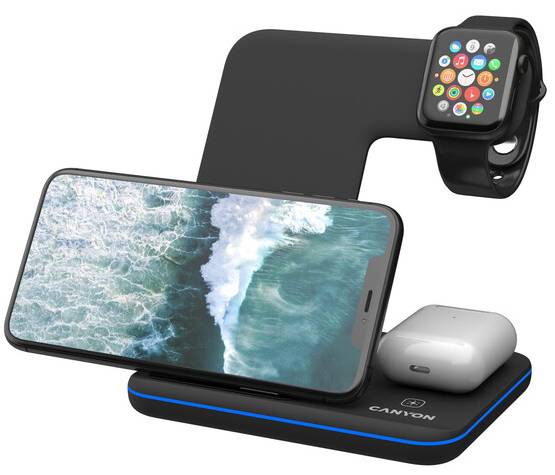 Фото - Бездротовий зарядний пристрій Canyon CNS-WCS303B