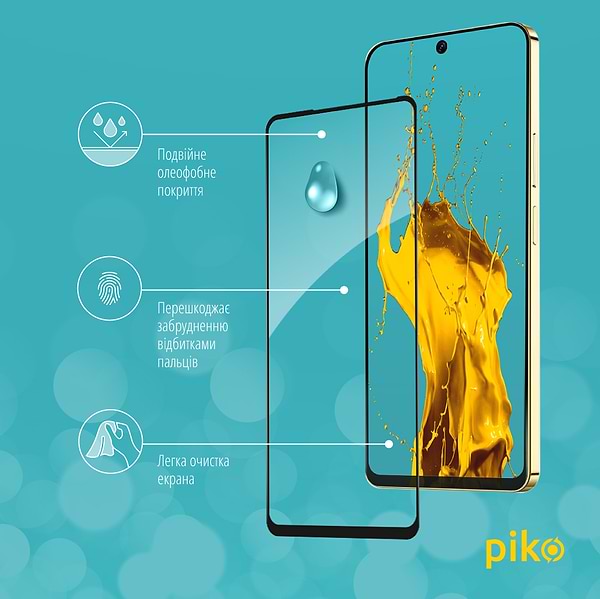 Фото - Захисне скло для смартфону Piko Full Glue for Infinix Hot 40 Pro Black (1283126589270)