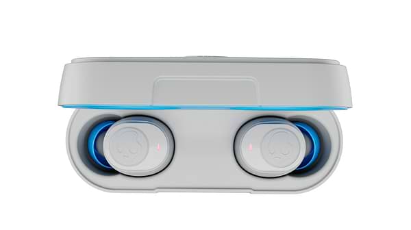 Фото - Навушники вкладиші бездротові TWS Skullcandy JIB Light Grey/Blue (S2JTW-P751)