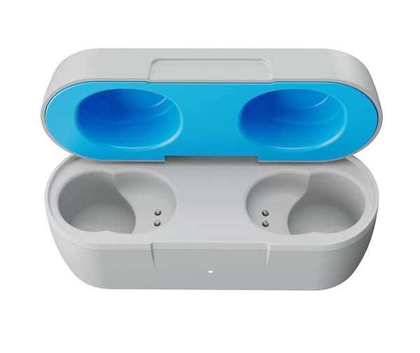 Фото - Навушники вкладиші бездротові TWS Skullcandy JIB Light Grey/Blue (S2JTW-P751)