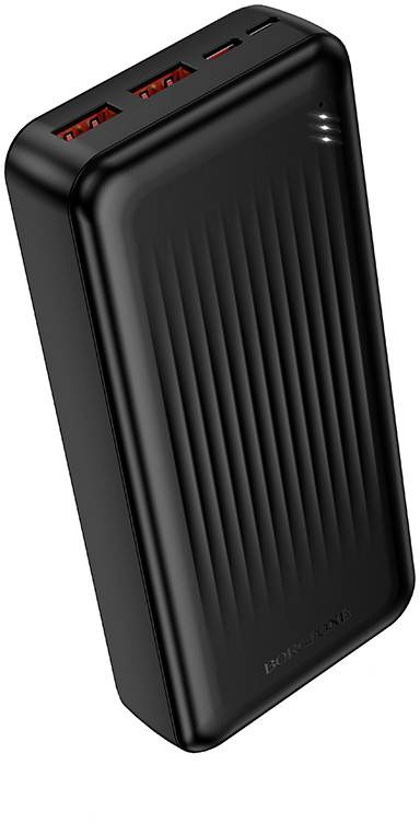 Батарея мобильная BOROFONE BJ80A Clever PD20W + QC22.5W 20000 mAh Black (714789)