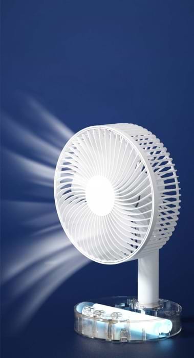 Фото - Вентилятор настільний Jile F29C White