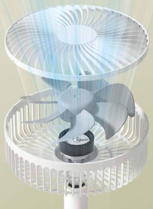 Фото - Вентилятор настільний Jile F29C White