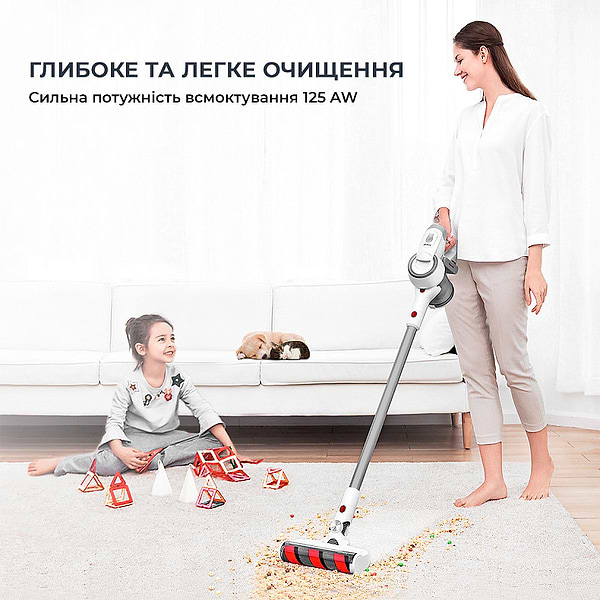 Фото - Пилосос ручний для дому JIMMY JV53S Silver