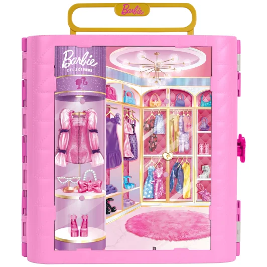 Одяг та аксесуари для ляльки Barbie Гардероб мрії серії Deluxe Style (JJP01)