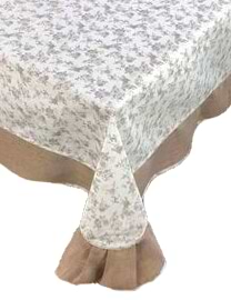 Фото - Скатерть прямоугольная Прованс 180х150 Happy rose (023851) Фото - Скатерть прямоугольная Прованс 180х150 Happy rose (023851)