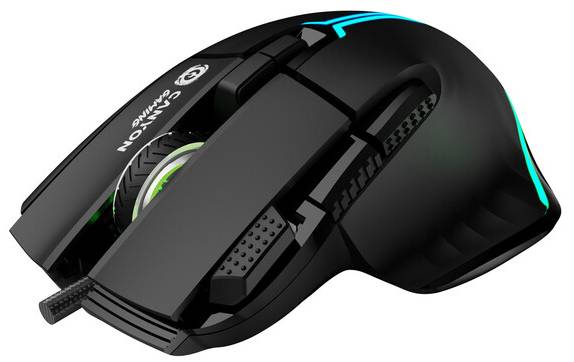 Фото - Миша дротова ігрова Canyon Fortnax GM-636 Black (CND-SGM636B)