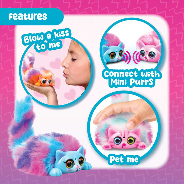 Фото - Интерактивное животное Silverlit Котенок Mini Purr (36896)