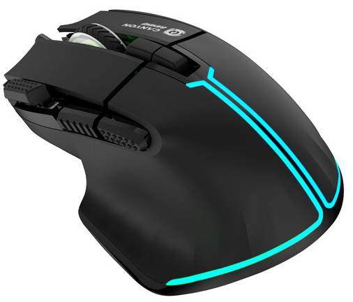 Фото - Миша дротова ігрова Canyon Fortnax GM-636 Black (CND-SGM636B)