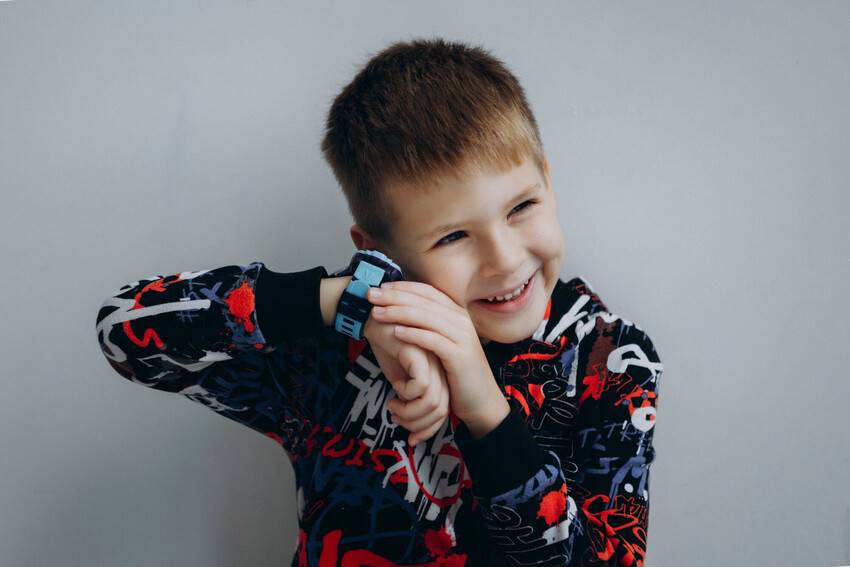 Фото - Дитячий годинник Canyon Jondy KW-44 Kids 4G Camera GPS WiFi Music Blue (CNE-KW44BL)