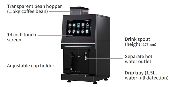 Фото - Кавомашина Jetinno JL26-ES4C