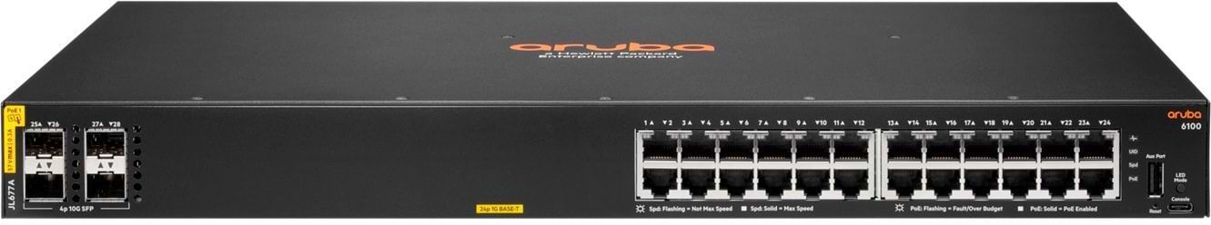 Коммутатор локальной сети (Switch) Aruba 6100 (JL677A) - Фото 1