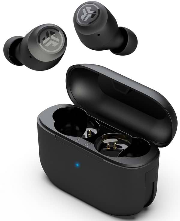 Фото - Наушники вкладыши беспроводные TWS JLab Go Air Pop True Wireless Earbuds Black (IEUEBGAIRPOPRBLK124)