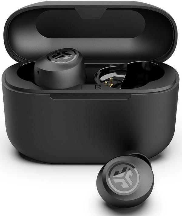 Фото - Наушники вкладыши беспроводные TWS JLab Go Air Pop True Wireless Earbuds Black (IEUEBGAIRPOPRBLK124)