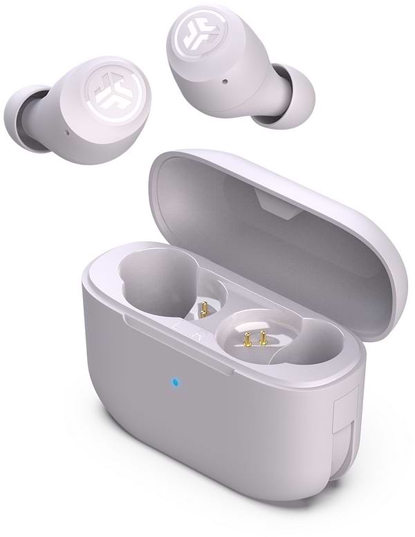 Фото - Навушники вкладиші бездротові TWS JLab Go Air Pop True Wireless Earbuds Black Lilac (IEUEBGAIRPOPRLLC124)