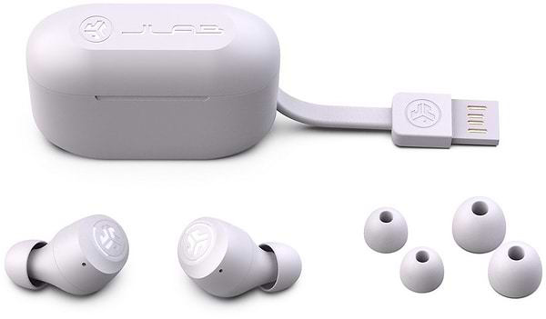 Фото - Навушники вкладиші бездротові TWS JLab Go Air Pop True Wireless Earbuds Black Lilac (IEUEBGAIRPOPRLLC124)
