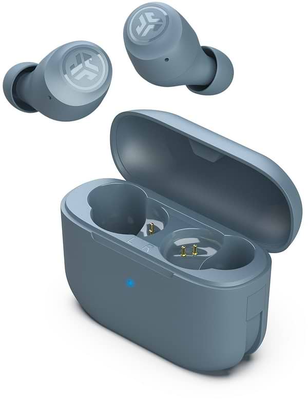 Фото - Наушники вкладыши беспроводные TWS JLab Go Air Pop True Wireless Earbuds Black Slate (IEUEBGAIRPOPRSLT124)