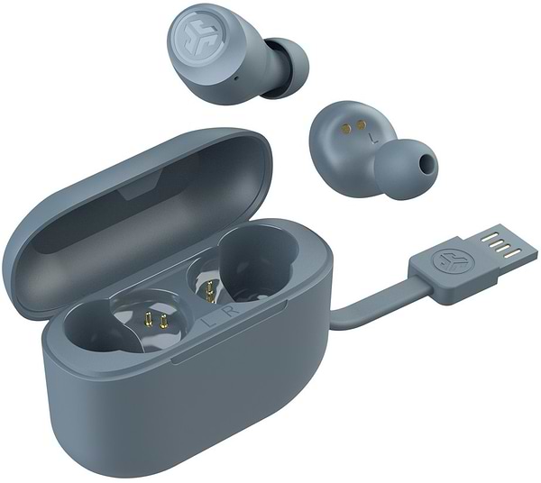 Фото - Наушники вкладыши беспроводные TWS JLab Go Air Pop True Wireless Earbuds Black Slate (IEUEBGAIRPOPRSLT124)