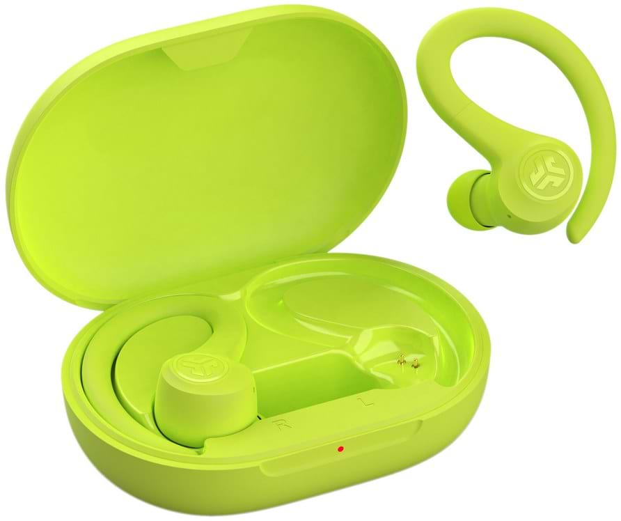 Навушники вкладиші бездротові TWS JLab Go Air Sport True Wireless Earbuds Neon Yellow (IEUEBGAIRSPRTRYEL124) - Фото 1