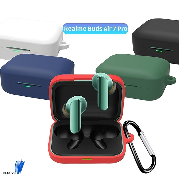 Фото - Чехол для наушников BeCover Silicon for Realme Buds Air 7 Pro Dark Green (714815)