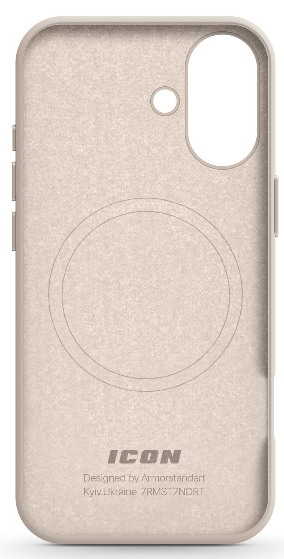 Фото - Чехол для смартфона Armorstandart ICON2 MagSafe for Apple iPhone 16 Ivory (ARM80180)