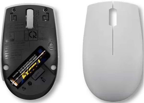 Фото - Миша бездротова Lenovo 300 Wireless Mouse (GY51L15678) Arctic Grey