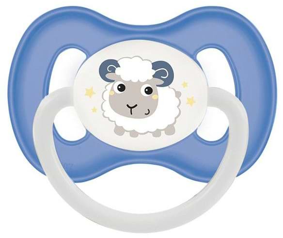 Симметричная пустышка Canpol babies 0-6 м-цев Bunny & Company синяя (23/268_blu)