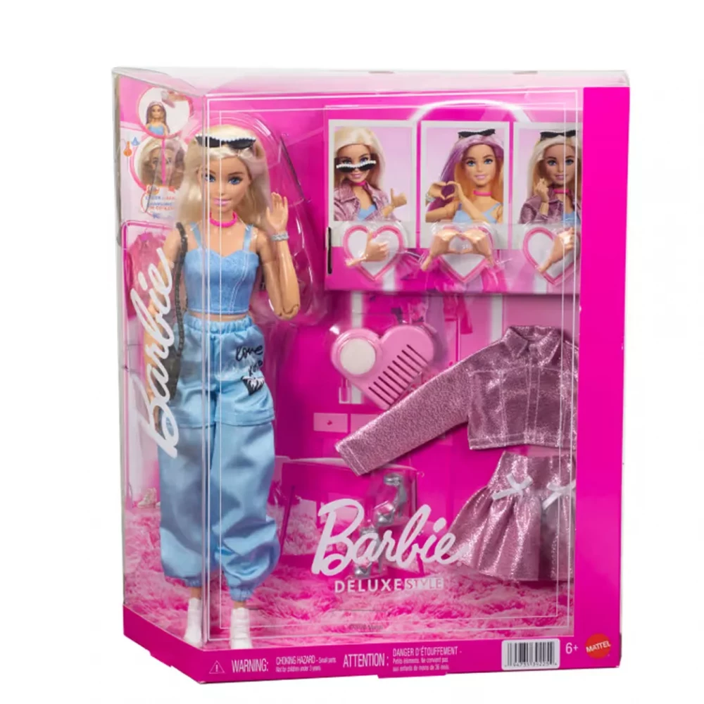 Ляльковий набір Barbie Позуй стильно серії Deluxe Style (JNC61)