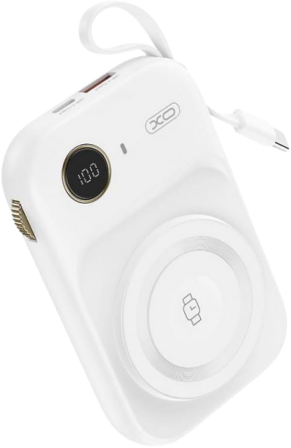 Фото - Батарея мобільна XO PR270 Magnetic MagSafe 15W 3-in-1+PD20W/QC22.5W 10000 mAh White