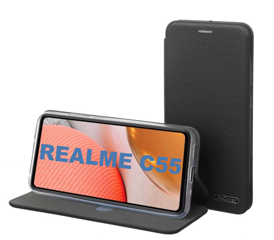 Чехол для смартфона BeCover Exclusive for Realme C55 Black (710291) - Фото 1