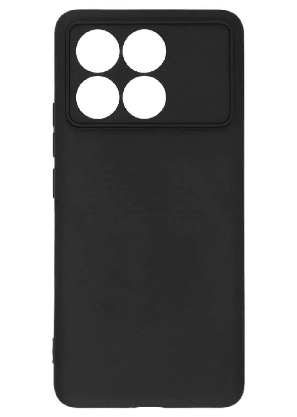 Чохол для смартфону Armorstandart Matte Slim Fit for Xiaomi Poco F6 Pro Camera cover Black (ARM73511) - Фото 1