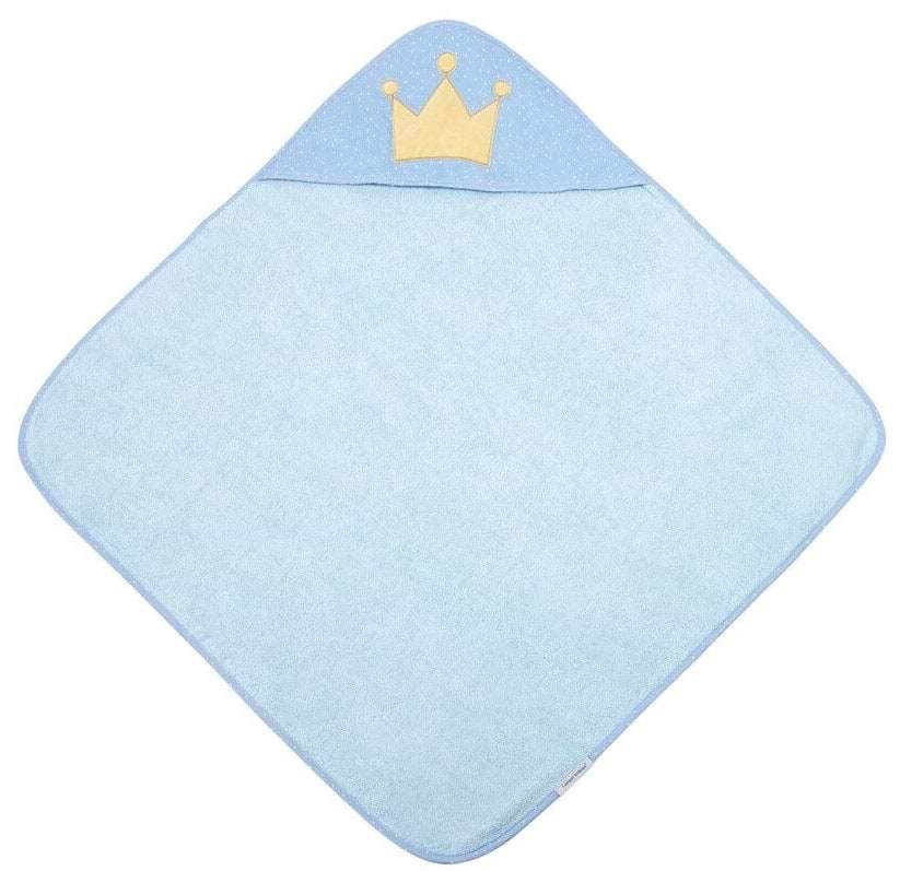 Рушник махровий дитяче Canpol babies з капюшоном 85x85 см King (26/800_blu)