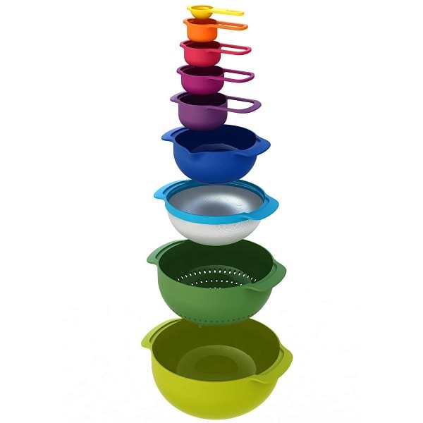 Фото - Набор мисок Joseph Joseph 9 Plus 40031