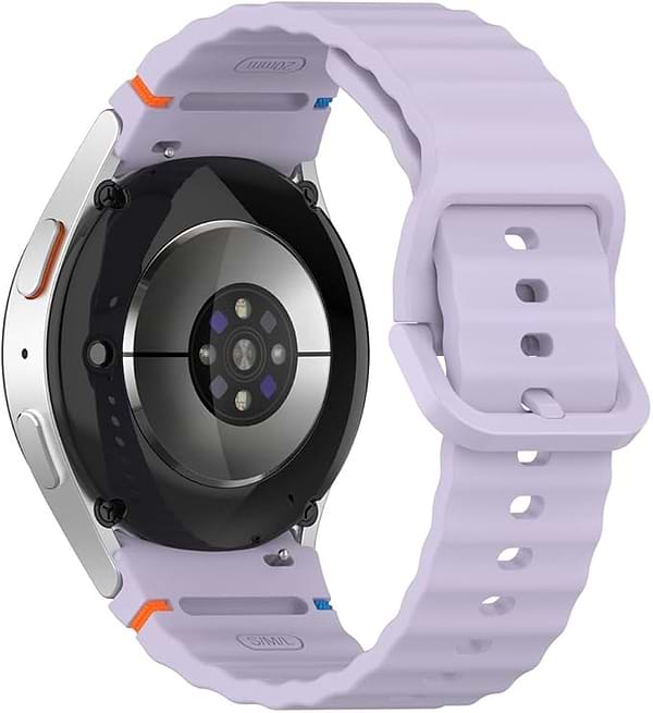 Фото - Ремешок для смарт-часов BeCover Ribbed Tape for Samsung Galaxy Watch (20mm) 3 41mm/4 40mm-44mm/5 40-44mm/6 40-44mm/7 40-44mm Purple (712048)