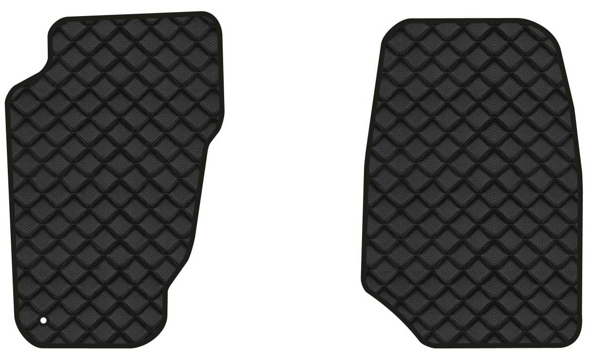 Килимки з екошкіри в салон авто передні EVAtech ECO для Cherokee (KJ) Jeep 2001-2008 3 покоління SUV EU (JP12349AB2LA1BBB)