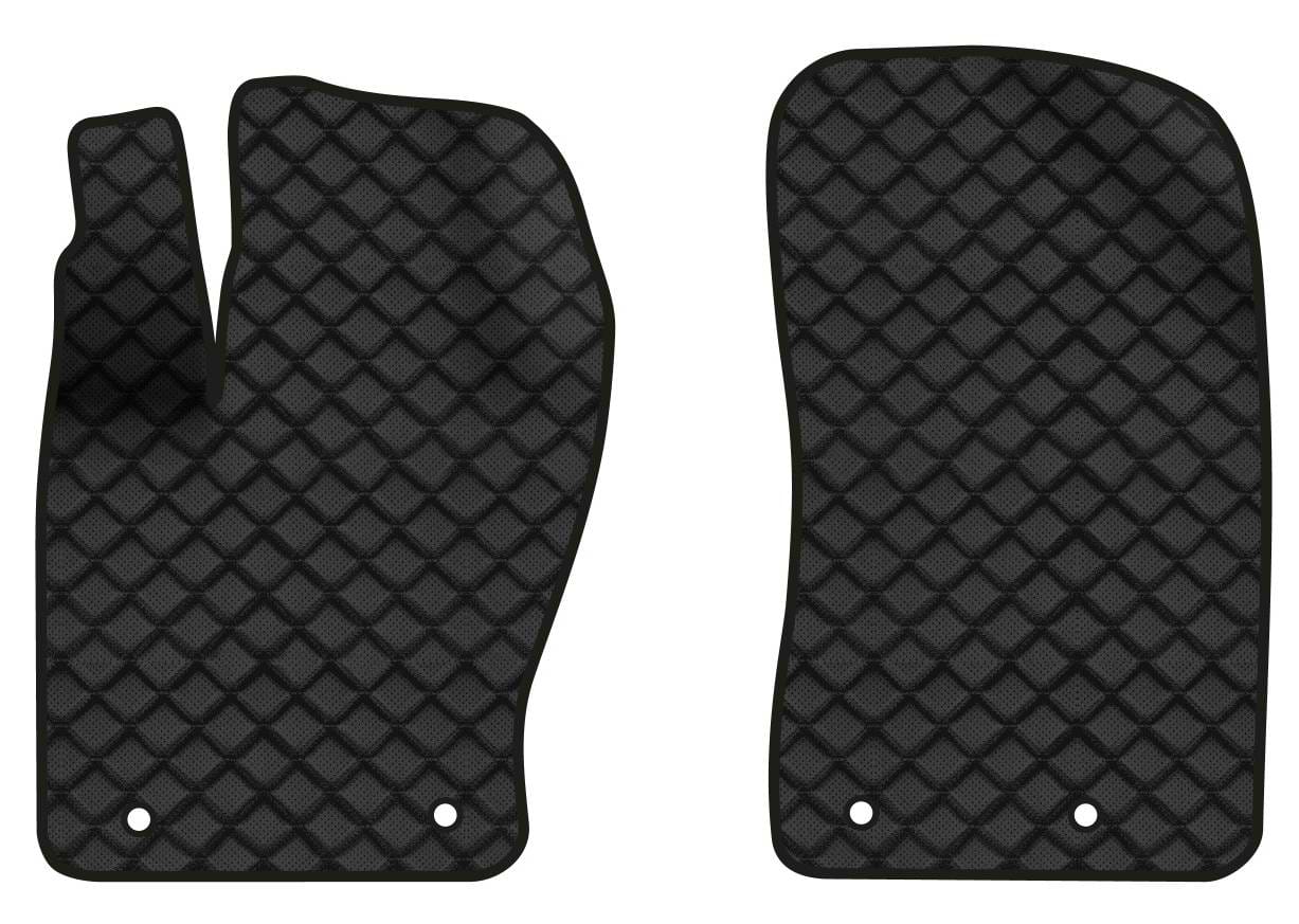 Коврики из экокожи в салон авто передние EVAtech ECO для Compass Jeep 2017 2 поколение SUV USA (JP12618A2OU4BBB)