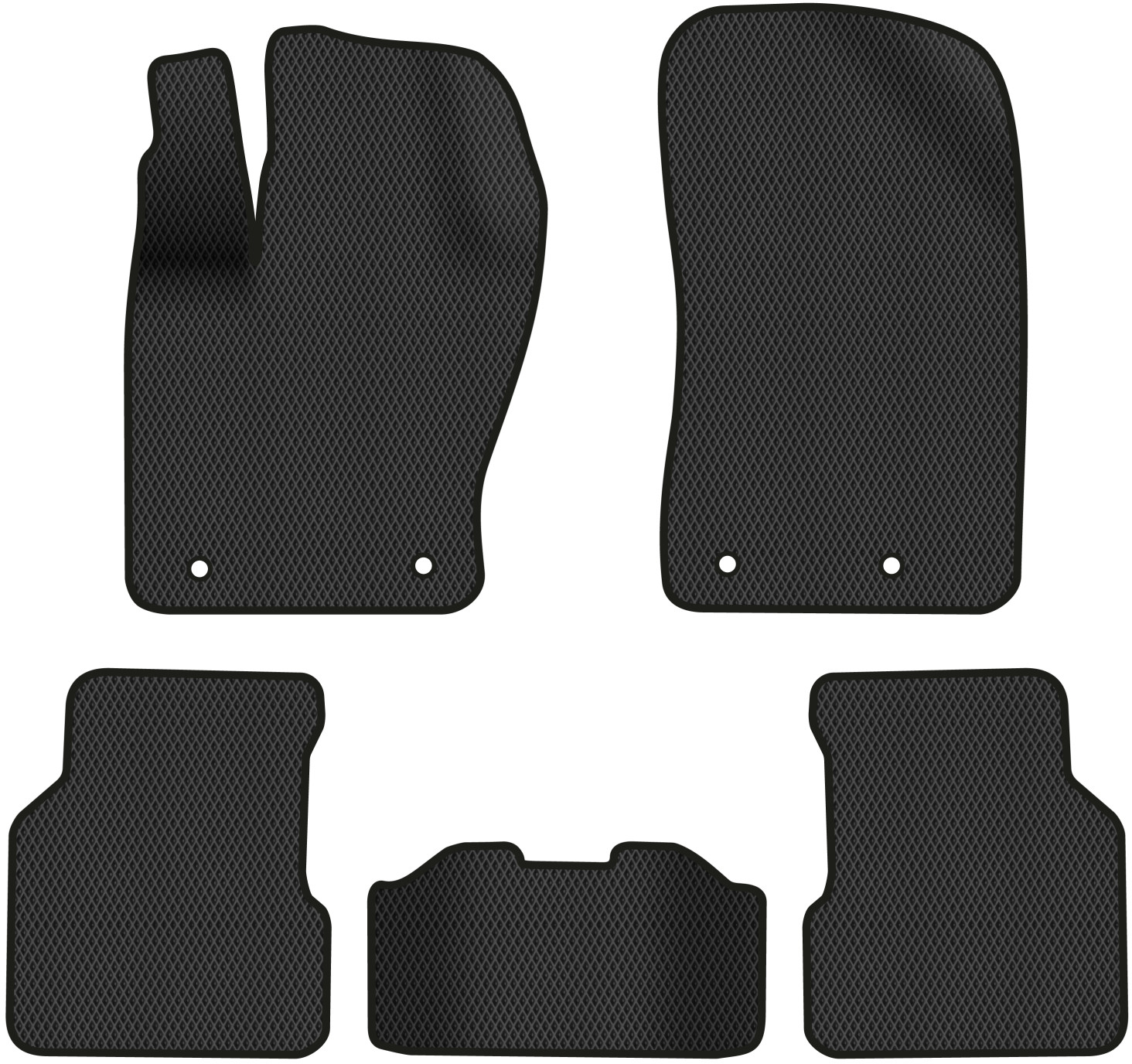 EVA килимки в салон авто EVAtech для Compass Jeep 2017 2 покоління SUV USA JP12618C5OU4RBB