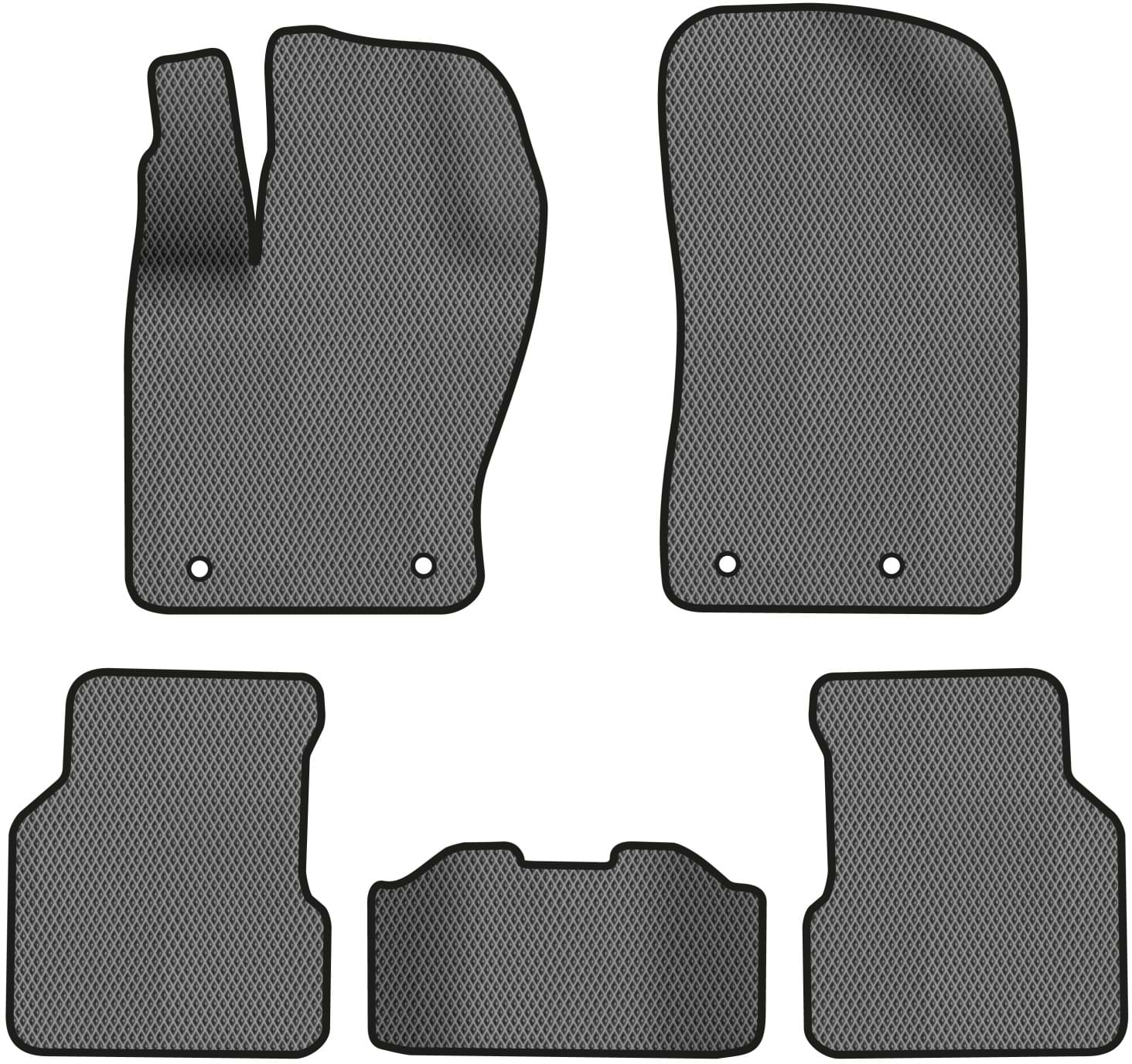 EVA килимки в салон авто EVAtech для Compass Jeep 2017 2 покоління SUV USA JP12618C5OU4RGB