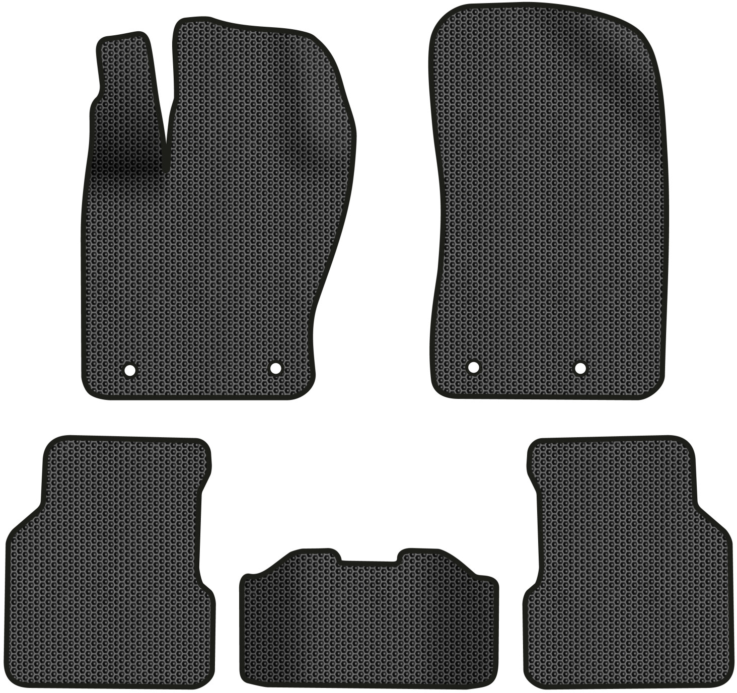 EVA коврики в салон авто EVAtech для Compass Jeep 2017 2 поколение SUV USA JP12618C5OU4SBB