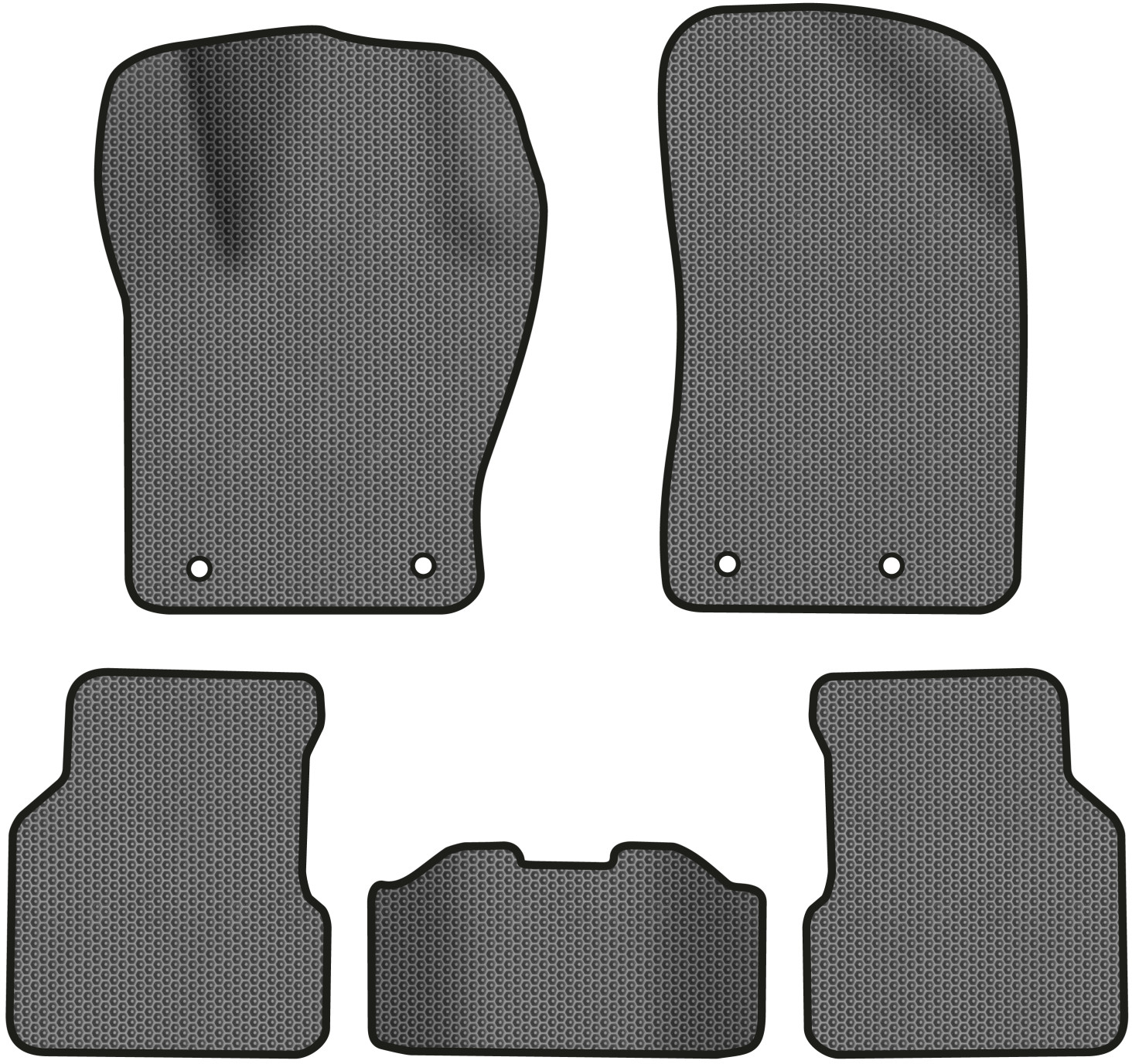 EVA коврики в салон авто EVAtech для Compass Jeep 2017 2 поколение SUV USA JP12618CD5OU4SGB