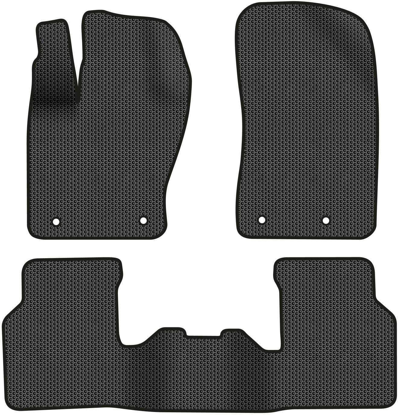 EVA коврики в салон авто EVAtech для Compass Jeep 2017 2 поколение SUV USA JP12618Z3OU4SBB