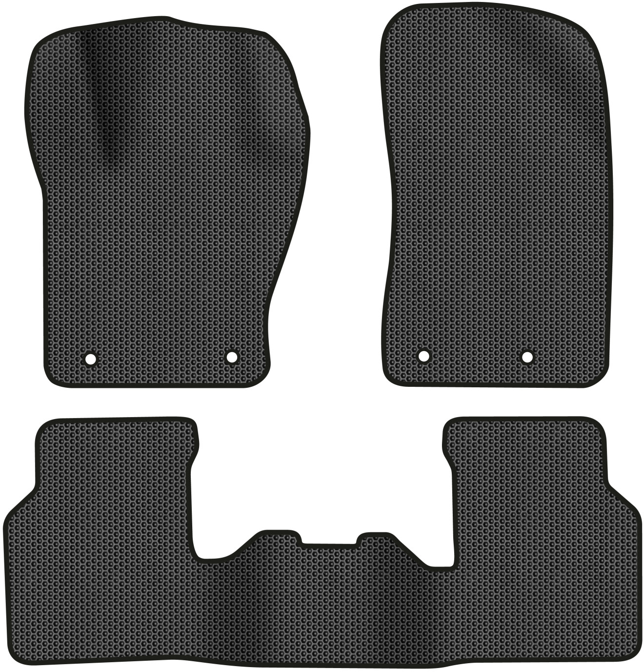 EVA коврики в салон авто EVAtech для Compass Jeep 2017 2 поколение SUV USA JP12618ZD3OU4SBB